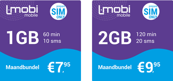 L-Mobi Mobile Netherlands Monthly Packs