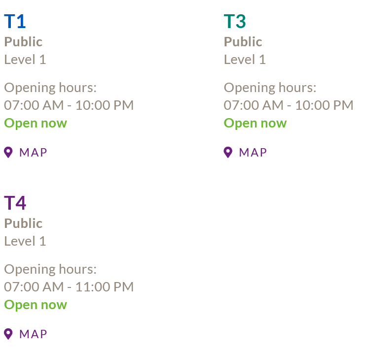 StarHub Booths at Singapore Changi International Airport Opening Hours