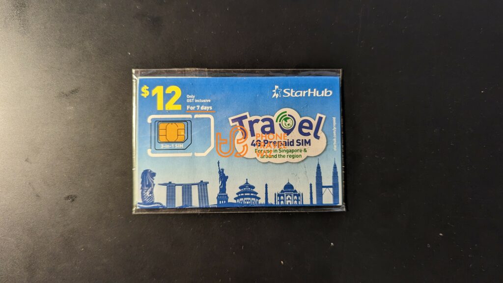 StarHub Singapore 12 SGD 7 Days Tourist SIM Card (Old)