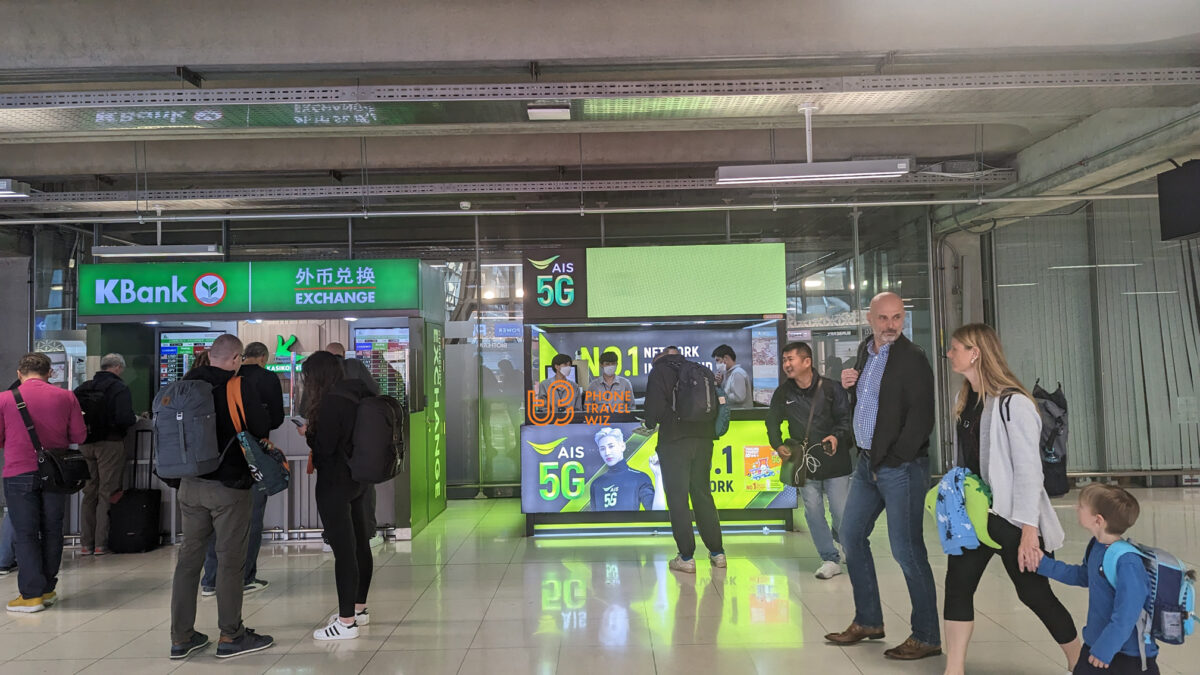Bangkok Suvarnabhumi Airport (BKK) SIM Card Buying Guide Phone Travel Wiz