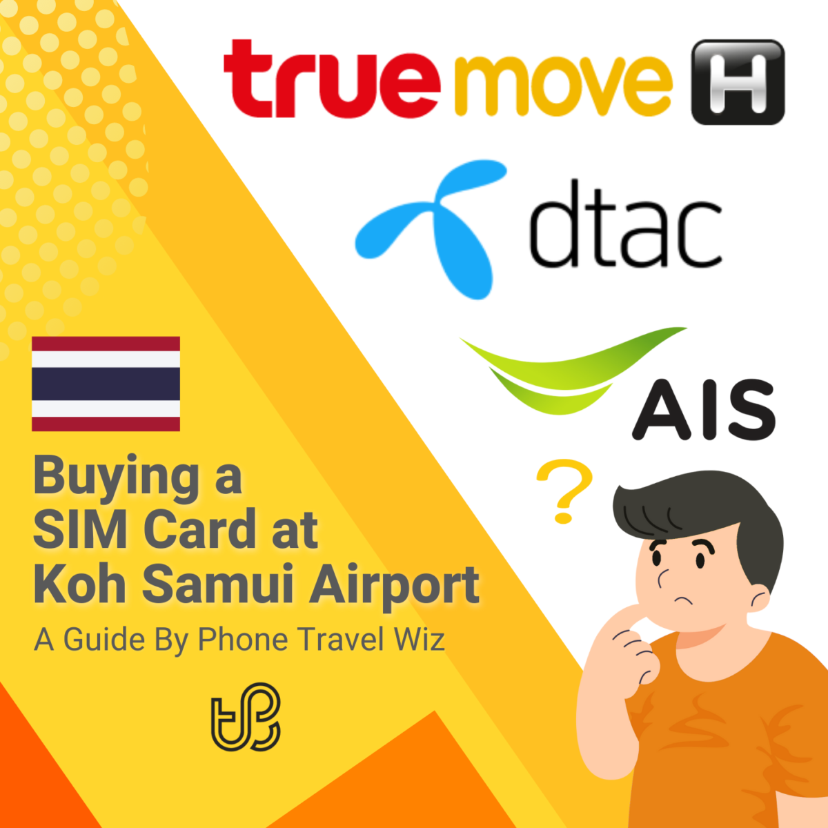 Koh Samui Airport (USM) SIM Card Buying Guide Phone Travel Wiz