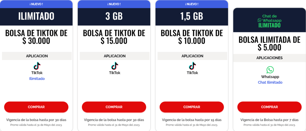 Virgin Mobile Colombia Bolsas de Apps Bags