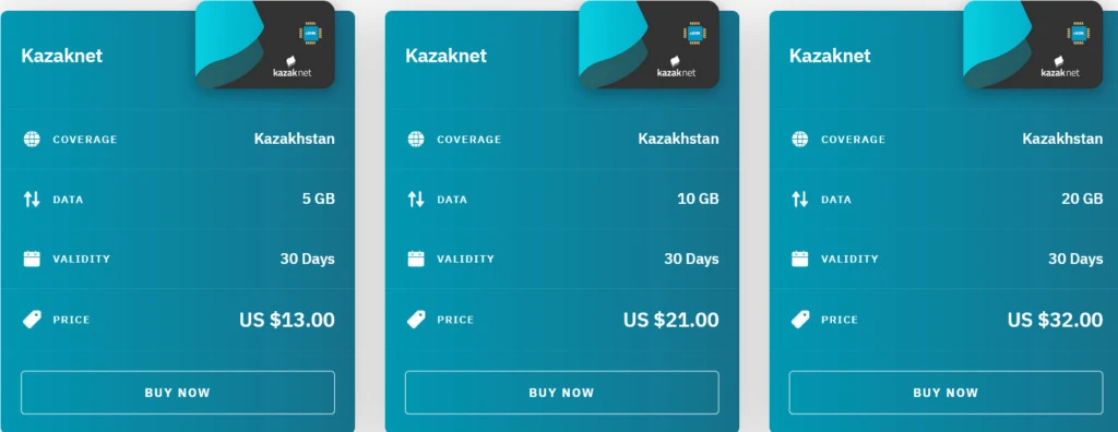 Airalo Kazakhstan Kazaknet eSIM with Prices