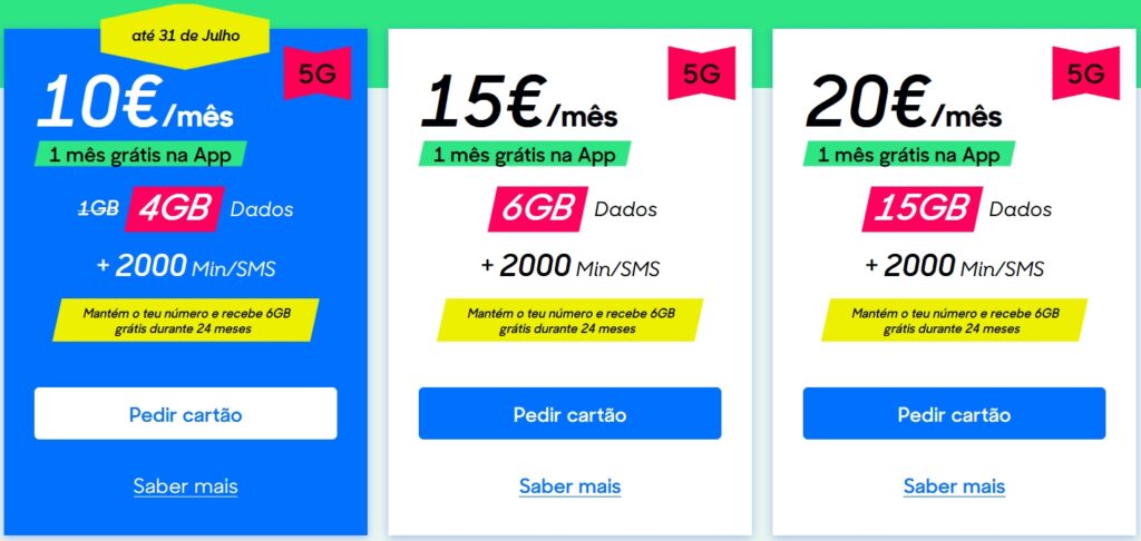 Woo Portugal Mobile Tariffs Plans