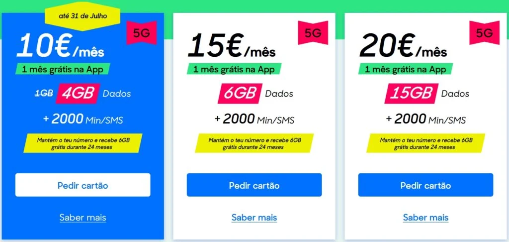 Woo Portugal Mobile Tariffs Plans