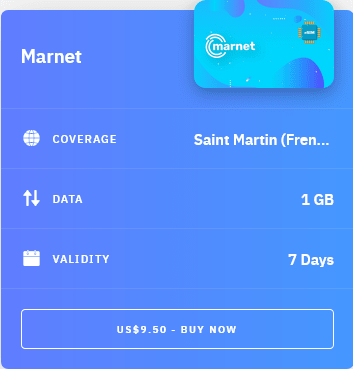 Airalo Saint Martin (French Part) Marnet eSIM with Prices