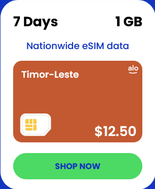 Alosim Timor Leste eSIMs
