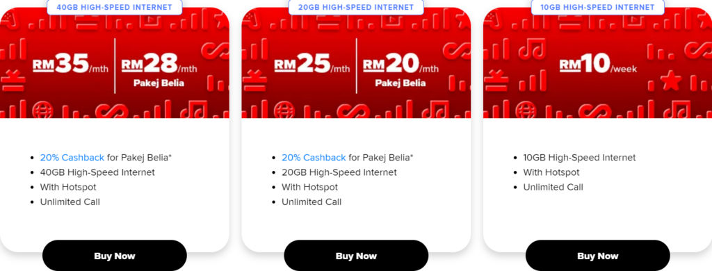 Hotlink by Maxis High Speed Internet Plans