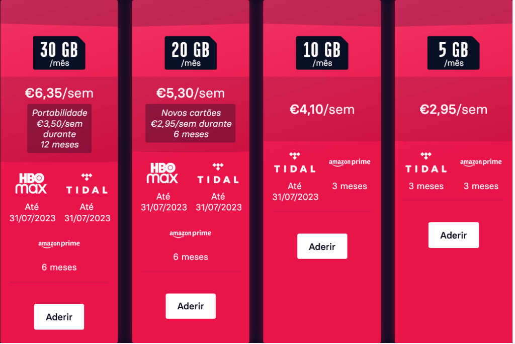 Yorn Portugal Yorn Z Tariff Combo Plans