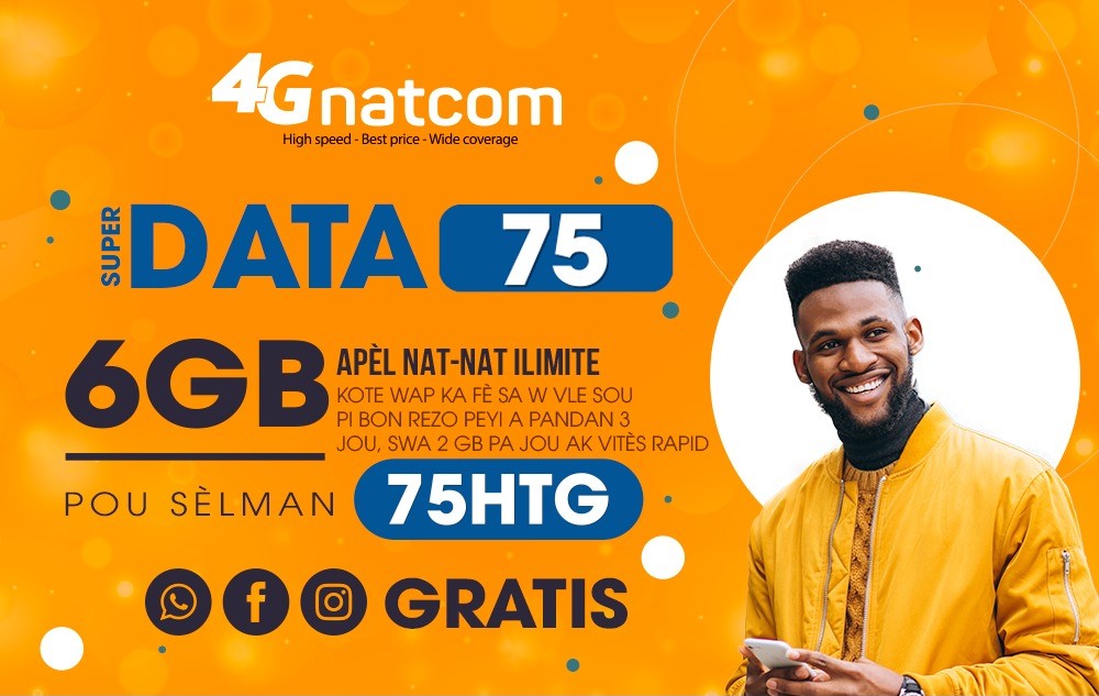 Natcom Haiti Super Data Plans