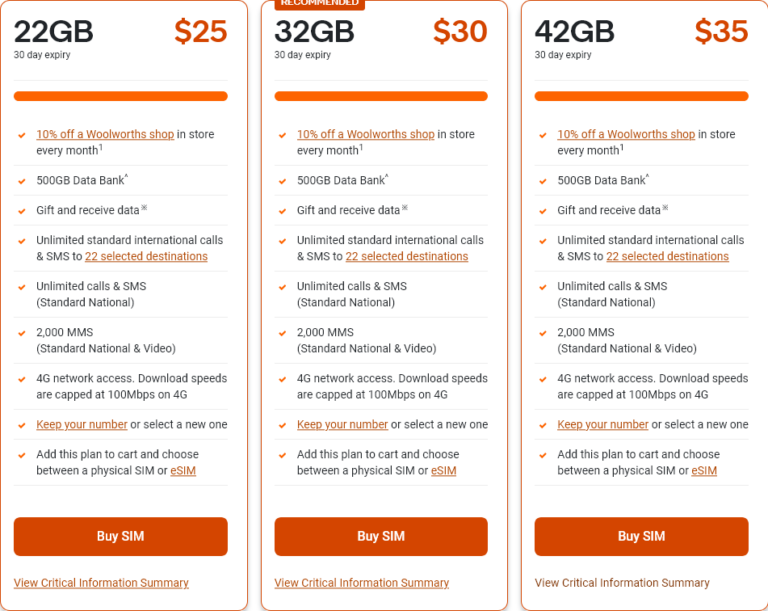 Woolworths Mobile Australia Prepaid Plans Explored (2024) Phone Travel Wiz