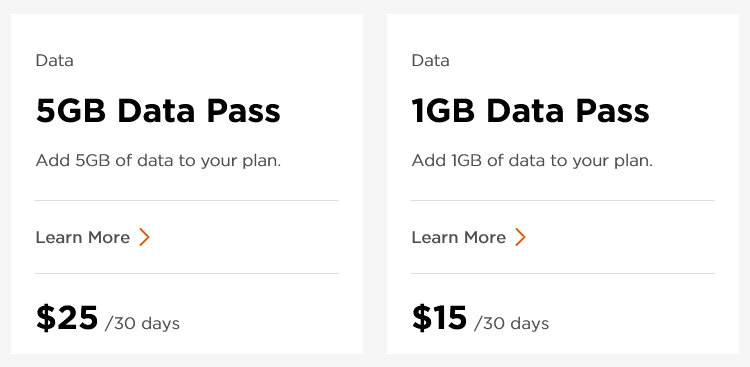 Freedom Mobile Canada Data Add-ons1