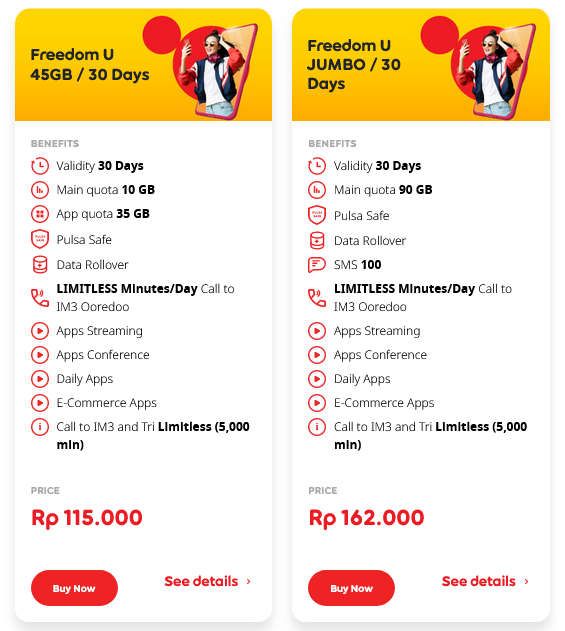 Indosat Ooredo Hutchison Indonesia Freedom U Plans1