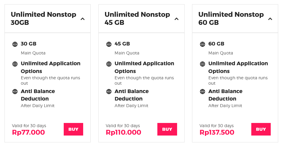 Smartfren Indonesia Unlimited Nonstop Plans1