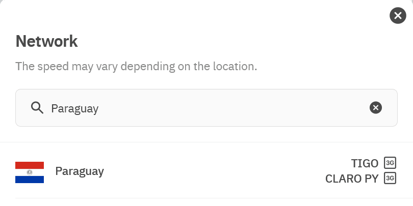 Airalo Discover+ eSIM Supported Networks in Paraguay (Tigo & Claro)
