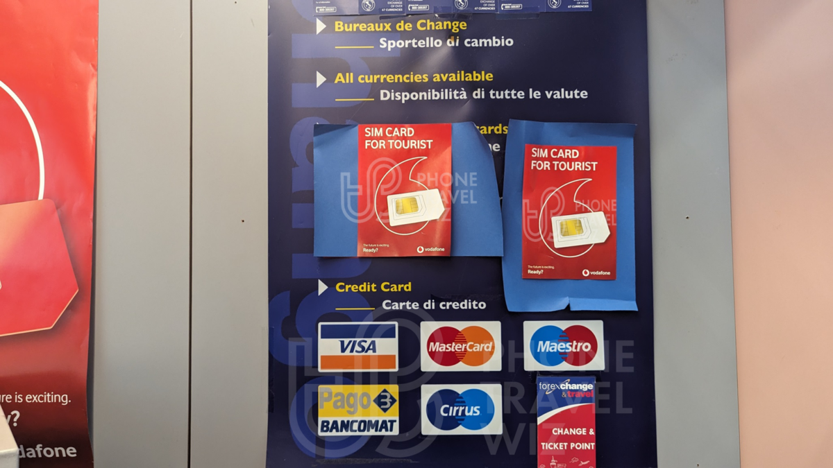 Milan Malpensa Airport (MXP) SIM Card Buying Guide Phone Travel Wiz