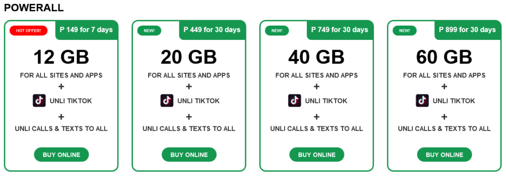 Smart Philippines Power All Plans