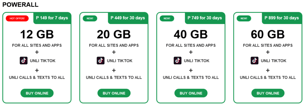 Smart Philippines Power All Plans