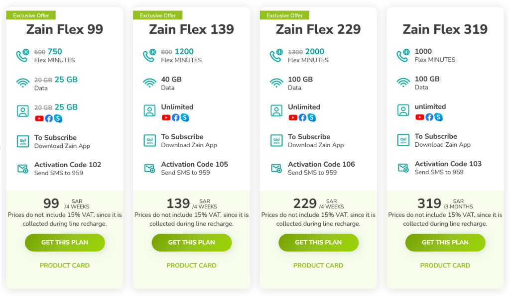 Zain KSA Saudi Arabia Zain Flex Plans1