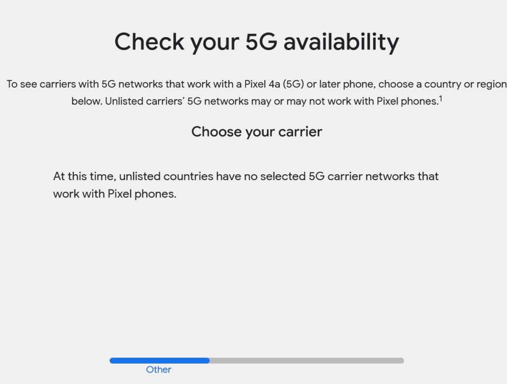 5G NR Access with Google Pixel Phones
