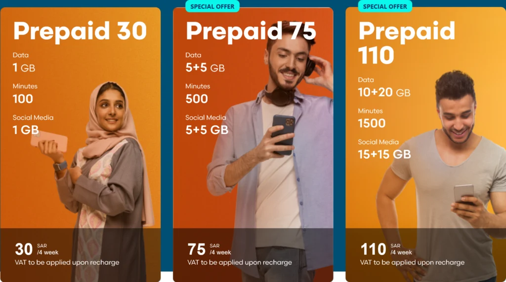 Mobily Saudi Arabia Prepaid Plans (JED)