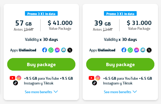 Moviestar Colombia Paquetes Todo En Uno All In One Packages Plan