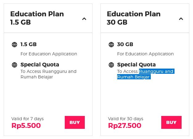 Smartfren Indonesia Education Plans