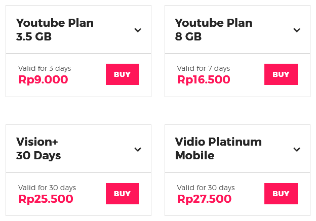 Smartfren Indonesia Video Data Plans