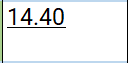 Underlined (5G) Result Example for Speed Test Results