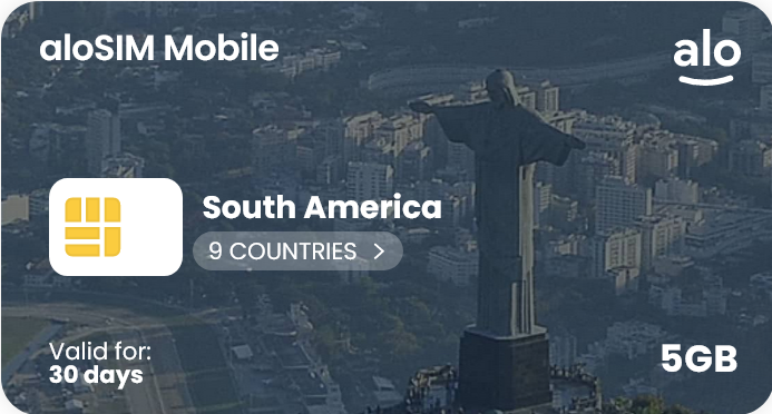 Alosim South America eSIM