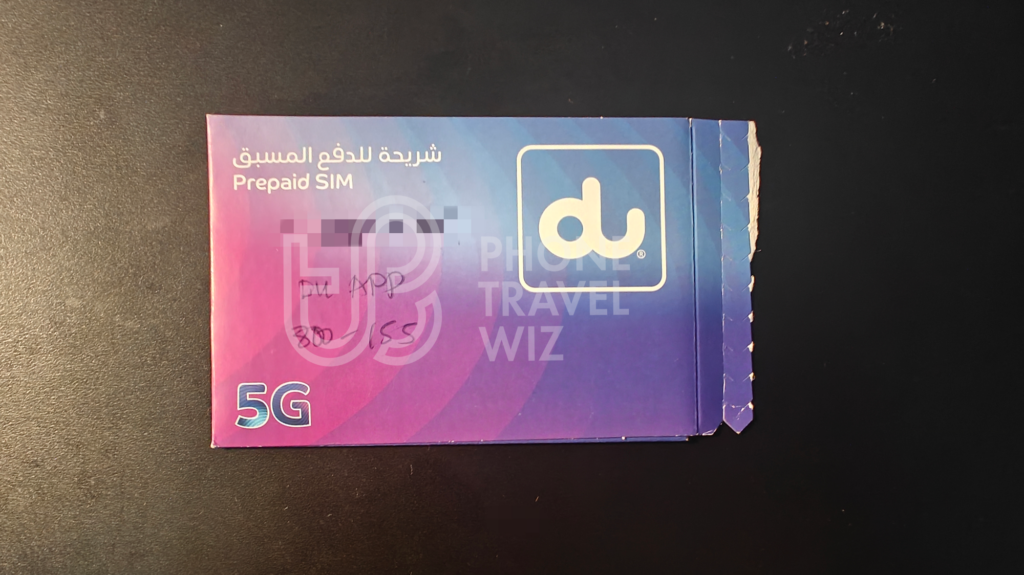 Du United Arab Emirates SIM Card