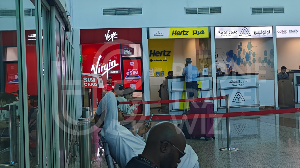 Virgin Mobile United Arab Emirates Store at Sharjah International Airport